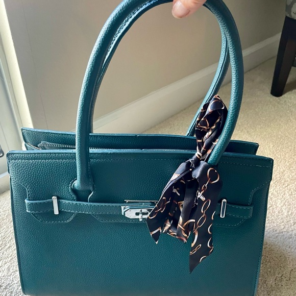 Leather handbag - Picture 4 of 15